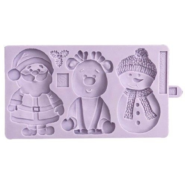 Silicone Mould - Christmas Cookies